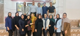 برگزاری دورهمی کارکنان شبکه بهداشت و درمان و بیمارستان امام موسی کاظم(ع) شهرستان زرین دشت به همراه خانواده ، در سالن گلها شهر حاجی آباد